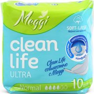 Прокладки женские гигиенические «Clean life» Meggi Ultra, 10 шт