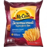 Картофель замороженный «McCain» фри золотистый, замороженный, 750 г