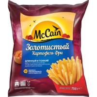 

Картофель-фри "MCCAIN"(золот,тон,дл)750г