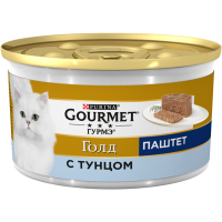 

Корм для кош."GOURMET GOLD" (тунец) 85г