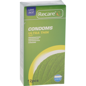 Пре­зер­ва­ти­вы «Recare» уль­тра­тон­кие, арт.RC22042712, 12шт