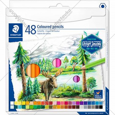 Набор цветных карандашей «Staedtler» Design Journey, 146C-C48, 48 цветов