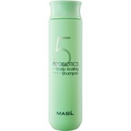 Шампунь «Masil» 5 Probiotics, отшелушивающий с пробиотиками для укрепления и эластичности волос 300 мл