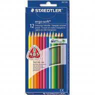 Набор цветных карандашей «Staedtler» Ergosoft, 157-C12, 12 цветов