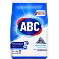 Стиральный порошок ABC Свежесть гор, 3 кг