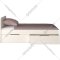 Кровать «Артём-Мебель» СН 120.02-800, сосна арктическая