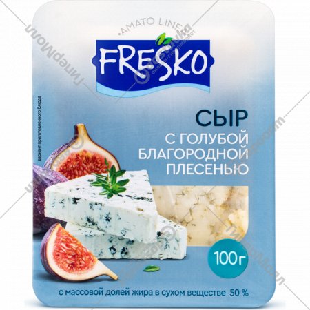 Сыр с голубой плесенью «Fresko» 50%, 100 г