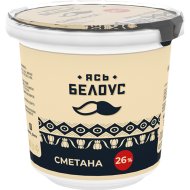 Сметана «Ясь Белоус» 26%, 350 г