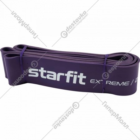 Эспандер ленточный «Starfit» ES-803, нагрузка 23-68 кг, 208х6.4 см, фиолетовый