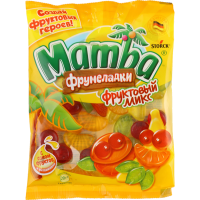 

Жев.мармелад"MAMBA"(фрукт.микс)140г