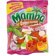Мармелад жевательный «Mamba» фрукты и йогурт, 140 г
