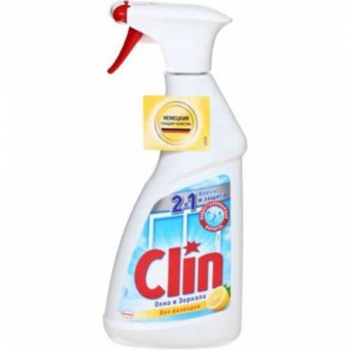 Средство для мытья стекол «Clin» лимон, 500 мл