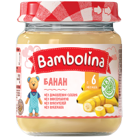 

Пюре "BAMBOLINA" (банан) 100г