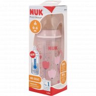 Бутылочка «Nuk First Choice» Plus, с соской из силикона, 300 мл