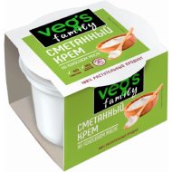 Крем со вкусом сметаны «VEG`S Family» на основе кокосового масла, 170 г