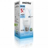 Светодиодная LED лампа «Smartbuy» SBL-C37-05-40K-E27