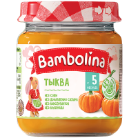 

Пюре "BAMBOLINA" (тыква) 100г