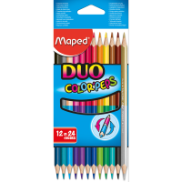 

Карандаши цветные "DUO" (12шт,ар.829600)