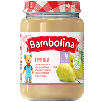 

Пюре "BAMBOLINA" (груша) 190г