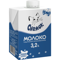 

Молоко"СНЕЖОК"(у/п,3.2%)0,5л