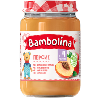 

Пюре "BAMBOLINA" (персик) 190г