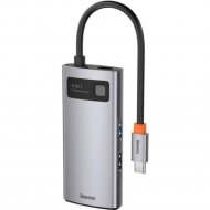 USB-хаб «Baseus» Metal Gleam Series, CAHUB-CY0G, gray