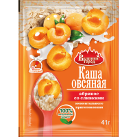 

Каша овс. б/п с абрикосом и сливками,41г