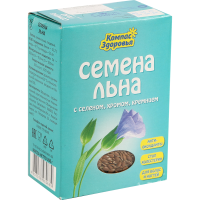 

Семя льна "КОМПАС ЗДОРОВЬЯ"(1/40)200г