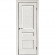 Дверь «Юркас шпон» Вена-2 ДГ Эмаль крем, 200х60 см
