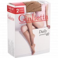Гольфы женские «Giulietta» Daily, 40 den, 2 пары, glace