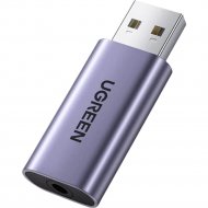 Аудио переходник «Ugreen» USB-A To 3.5mm External Stereo Sound Adapter СМ383, 80864