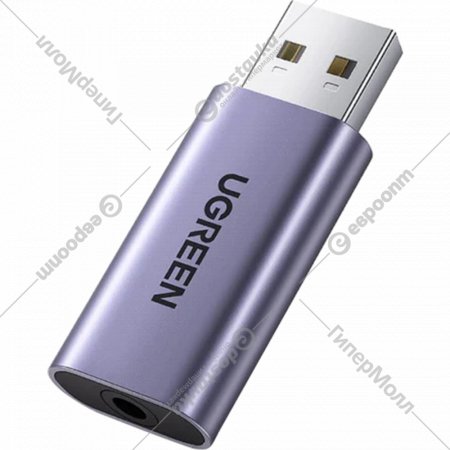 Аудио переходник «Ugreen» USB-A To 3.5mm External Stereo Sound Adapter СМ383, 80864