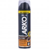 Гель для бритья и умывания «Arko» energizing coffee, 200 мл