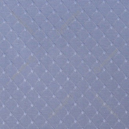 Штора портьерная «Этель» Английский стиль, голубой, 130х280 см