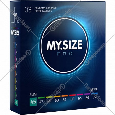 Презервативы «My.Size» Pro Condoms, 94503, 45 мм