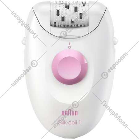 Эпилятор «Braun» Silk-epil 1SE1170 белый, розовый