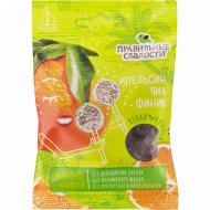 Конфеты фруктовые «Правильные сладости» апельсин, чиа и финик, 50 г