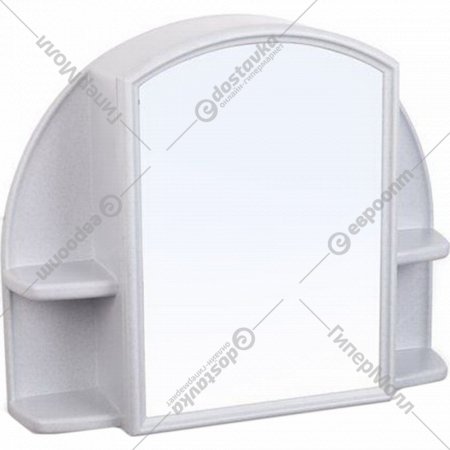 Шкафчик зеркальный «Berossi» Орион, белый мрамор