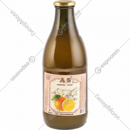 Сок «Ambrosia Sweet» апельсиновый, 1 л