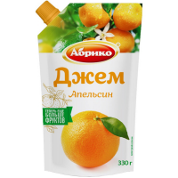 

Джем"АБРИКО"(апельсиновый дой-пак)330г