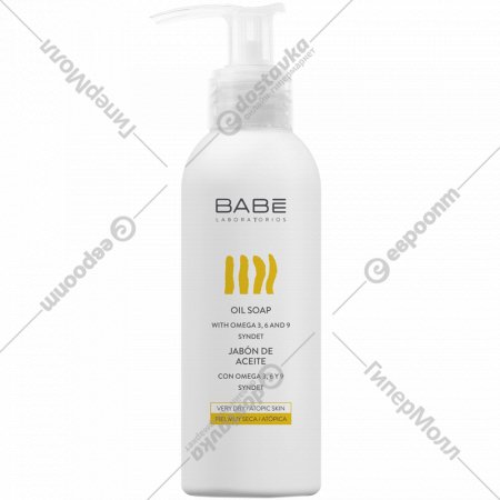 Мыло «Laboratorios Babe» для душа, масляное, для сухой и чувствительной кожи, 500 мл