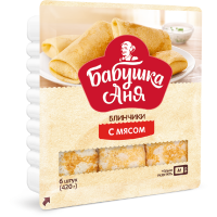 

Блинчики "БАБУШКА АНЯ" (мясо) РБ,420г