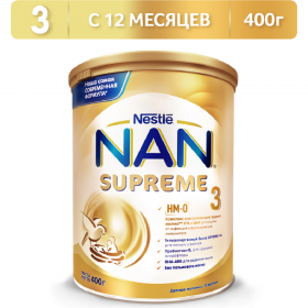 На­пи­ток мо­лоч­ный сухой «Nestle» NAN 3 Supreme, с 12 ме­ся­цев, 400 г