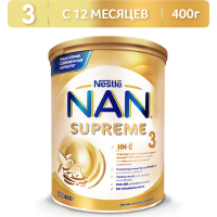 

Сухой молочный напит."NAN 3 SUPREME"400г