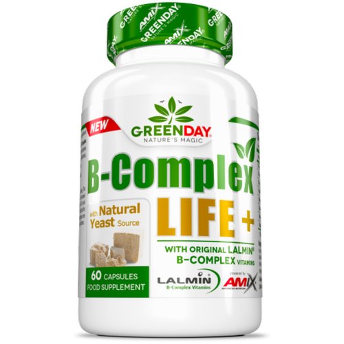 БАД «Amix» GreenDay, B-Complex LIFE-FORTE +, 60 капсул