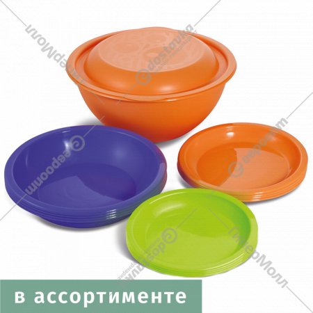 Набор посуды для пикника «Martika» Дачный, С70, 13 предметов