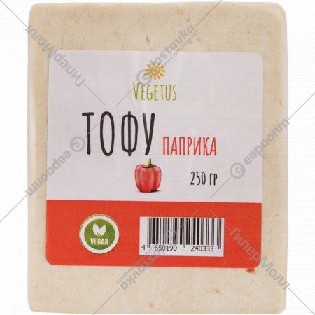Тофу «Vegetus» паприка, 250 г