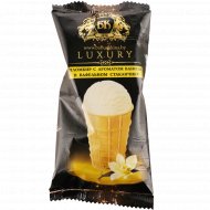 Мороженое «Бабушкина крынка» Luxury, с ароматом ванили, 15%, 70 г