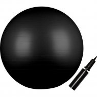 Фитбол гладкий «Indigo» Anti-Burst IN002, черный, 75 см
