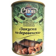 Консервы мясные «Закуска по-деревенски» из субпродуктов, 330 г